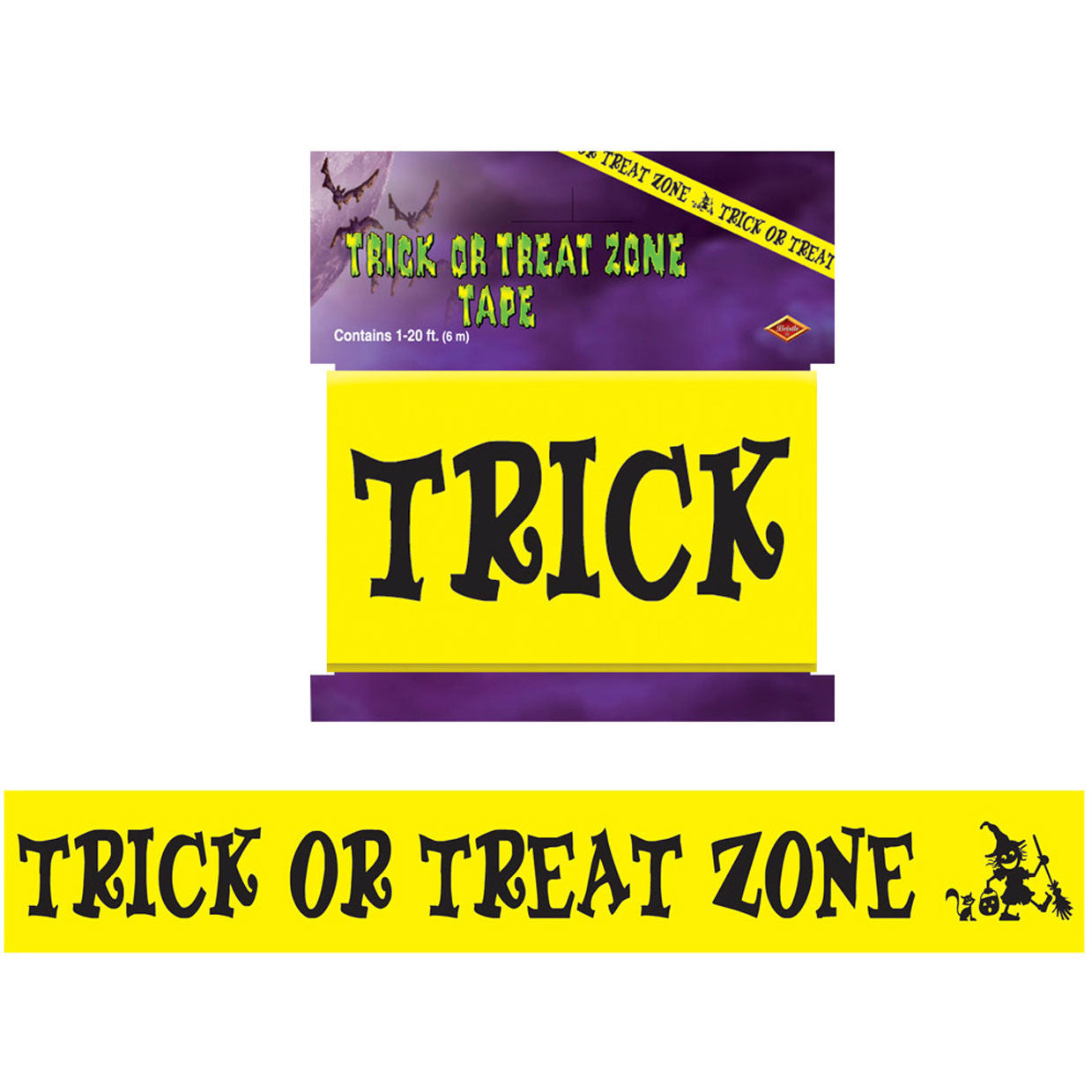 Trick Or Treat Zone Party Tape