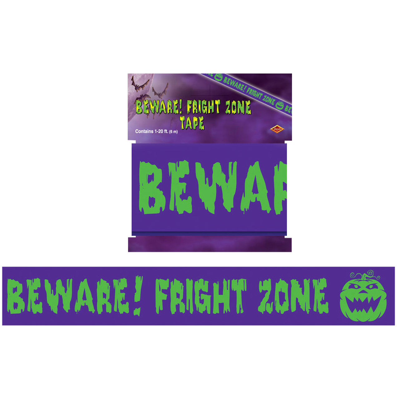 Beware! Fright Zone Party Tape