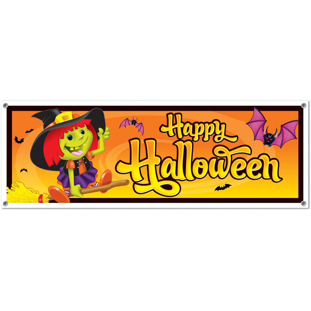 Happy Halloween Party Banner