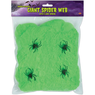 Green Giant Spider Webbing