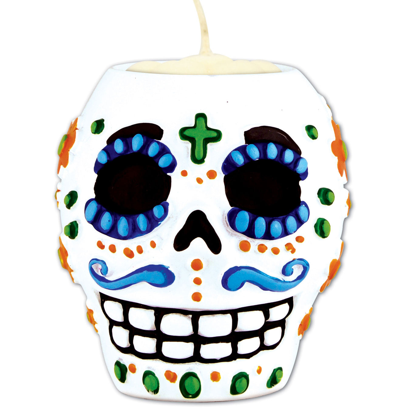 Day Of The Dead Male Tea Light Holder