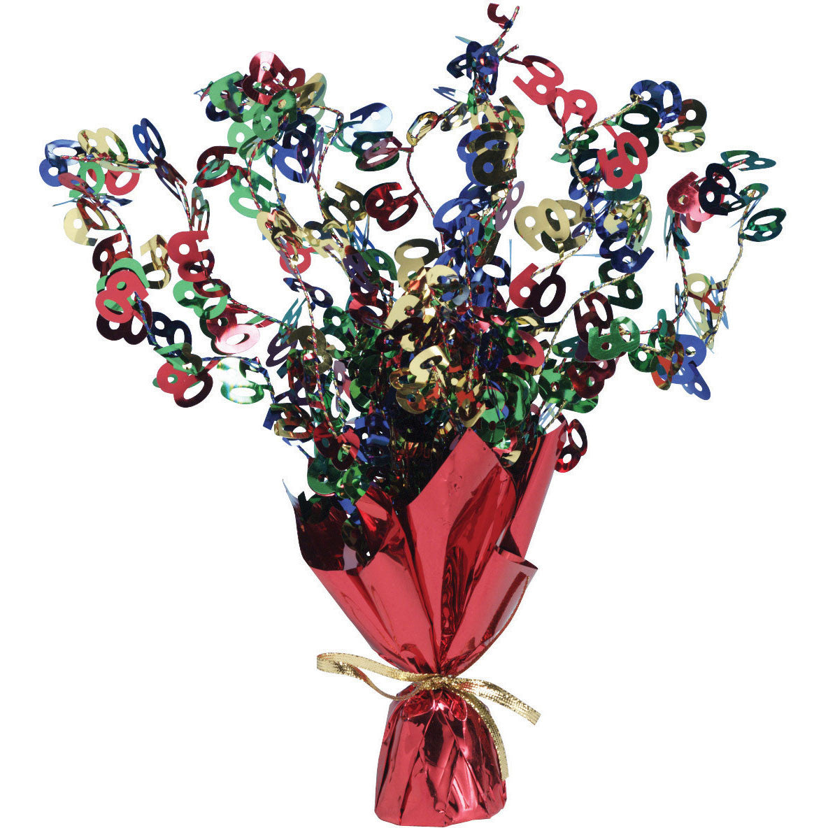 60 Foil Spray Centerpiece