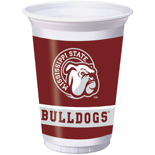 Mississippi State 20oz Plastic Cups (8ct)