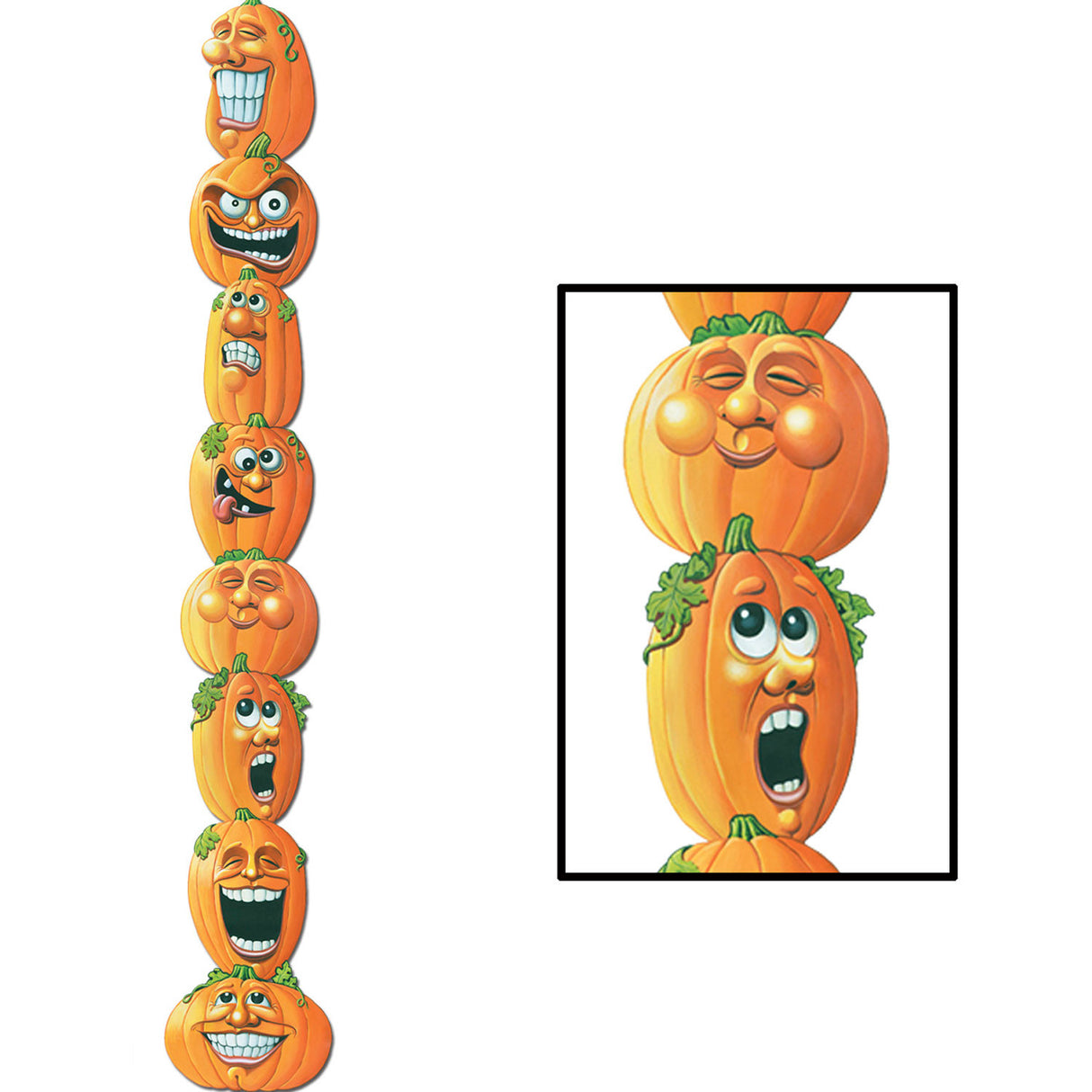Jointed Stack-O-Lanterns