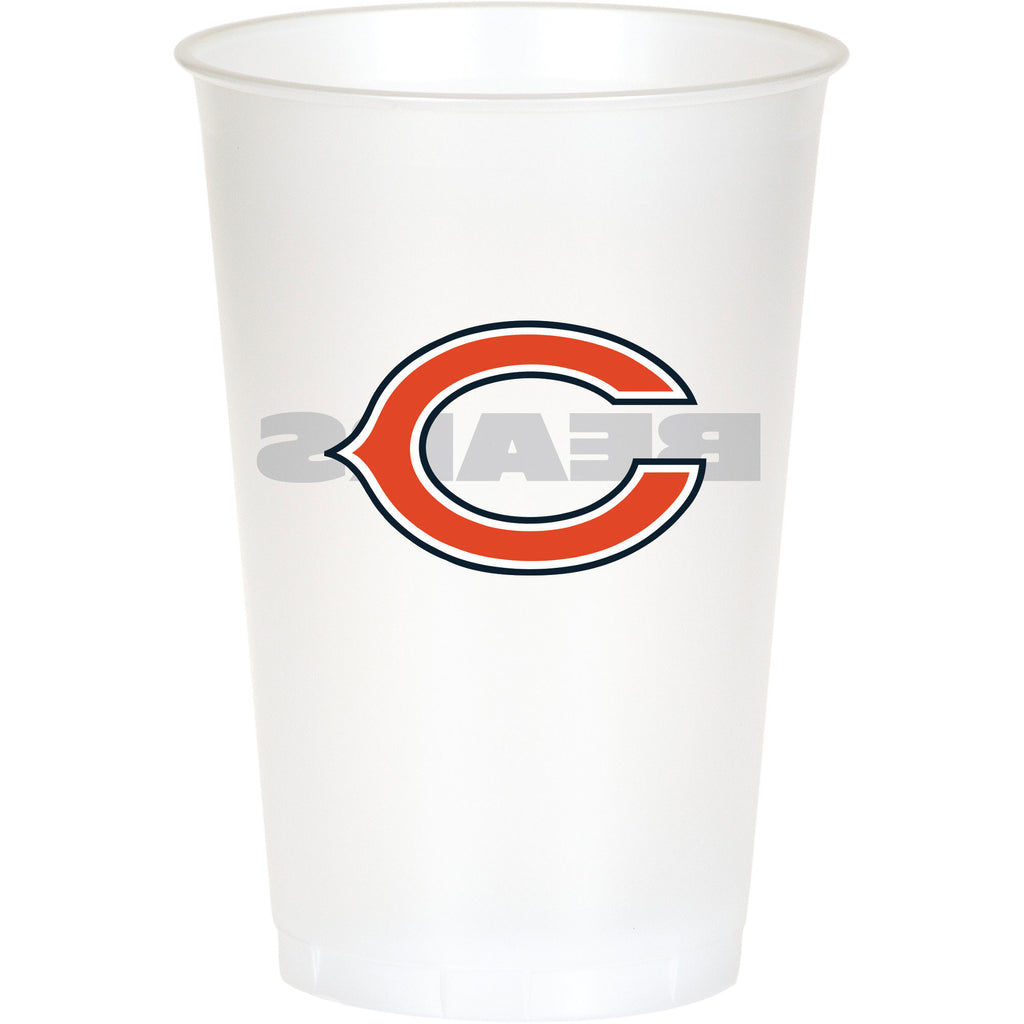 Chicago Bears 20oz Plastic Cups (8ct)