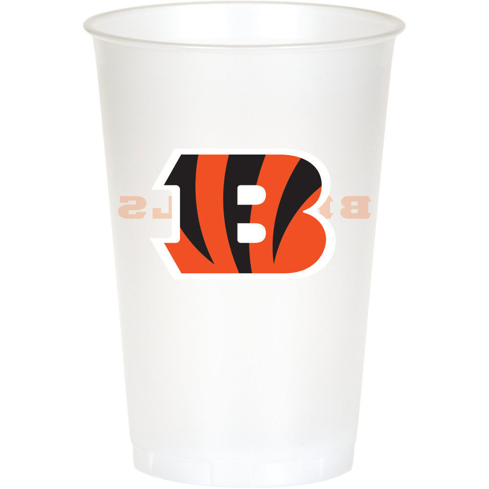 Cincinnati Bengals 20oz Plastic Cups (8ct)