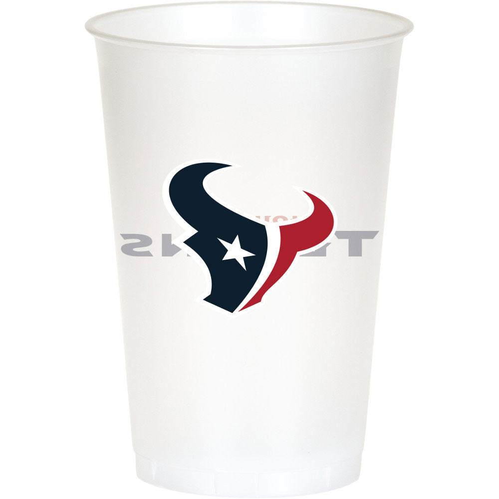 Houston Texans 20oz Plastic Cups (8ct)