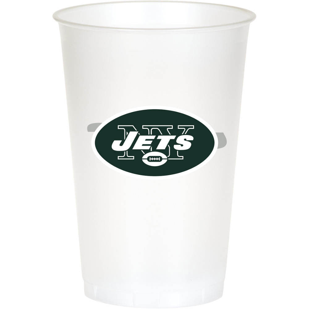 New York Jets 20oz Plastic Cups (8ct)