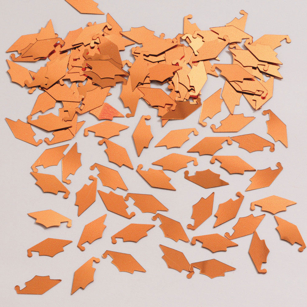 Confetti, Mortarboard, Orange