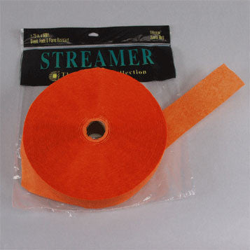 Bright Orange Streamer