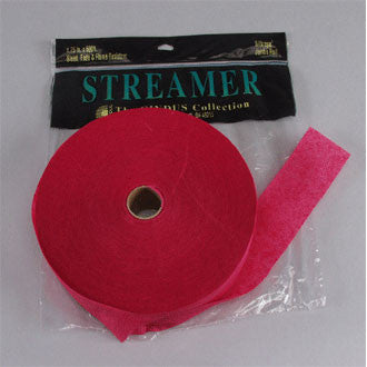 Burgundy Streamer