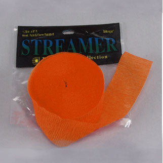 Bright Orange Streamer