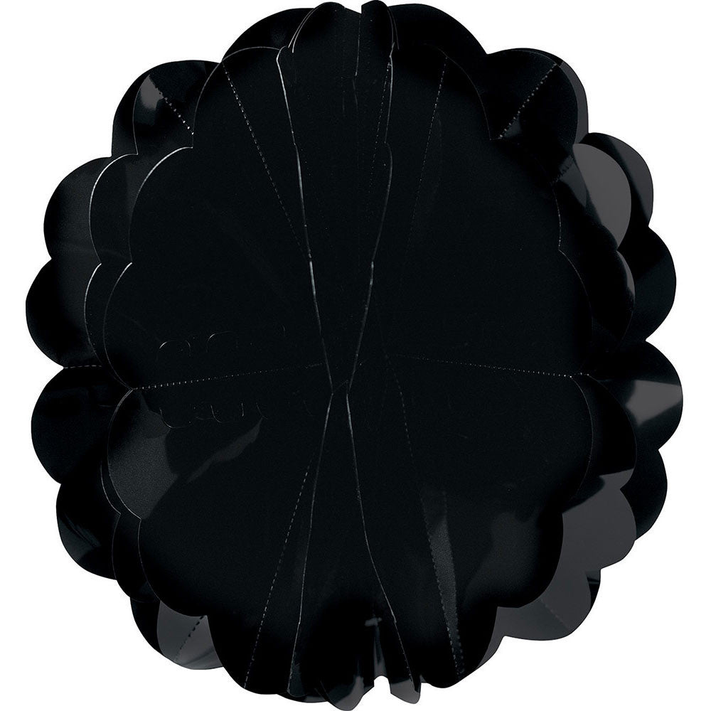 8" Hanging Pom Pom- Black