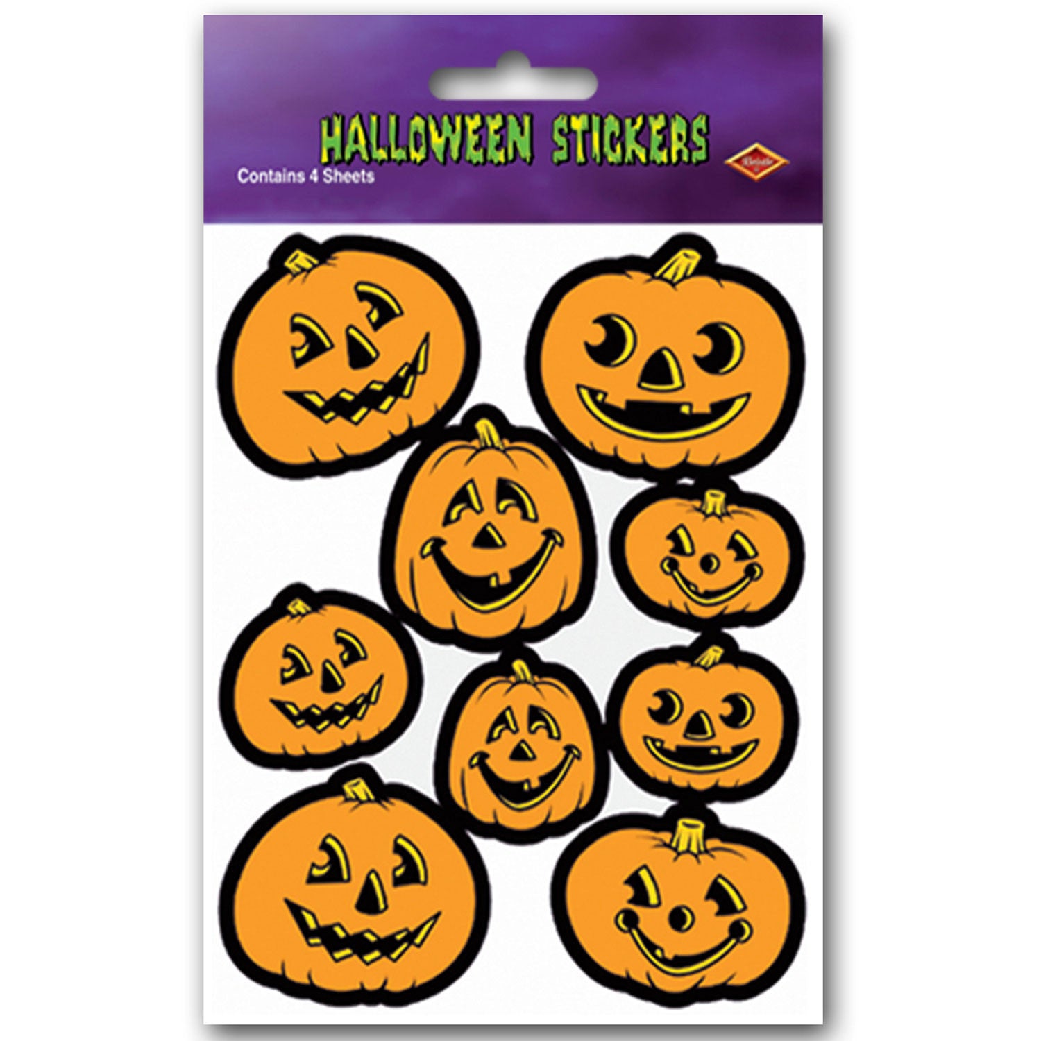 Jack-O-Lantern Stickers