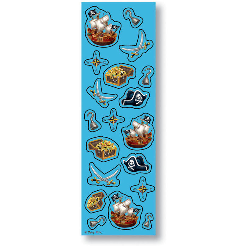 Buried Treasure Sticker US Novelty