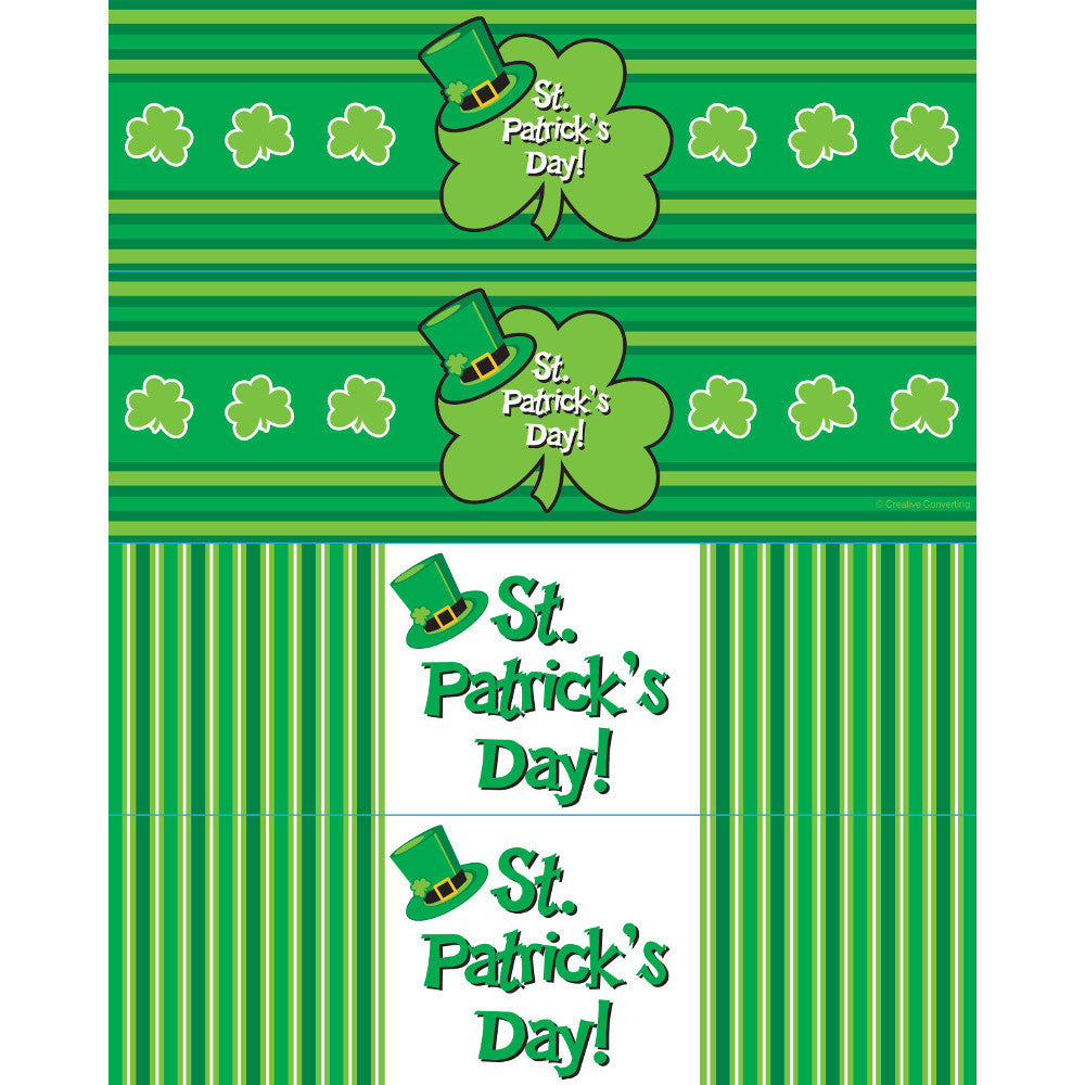St Patrick's Bottle Labels (8ct)