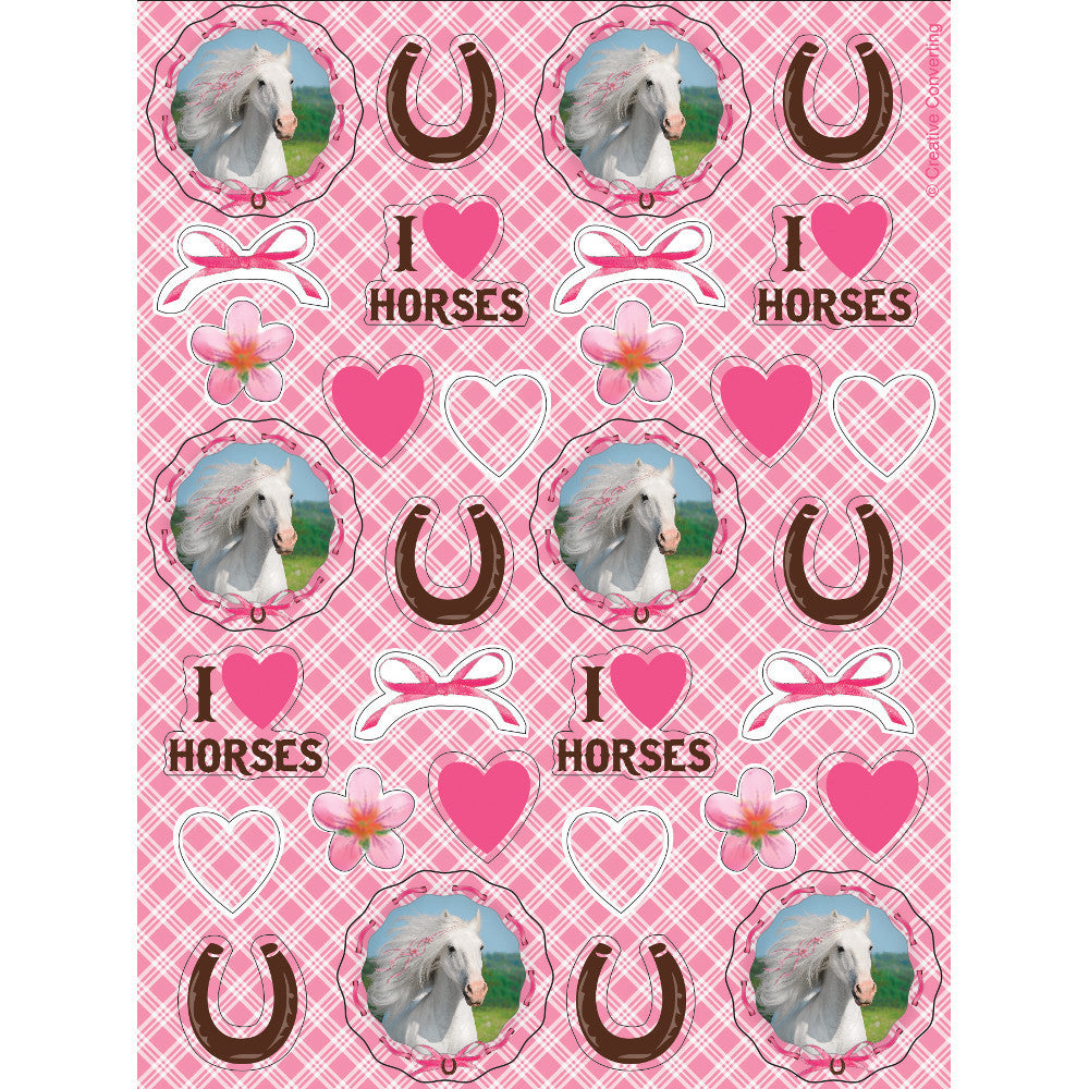 Heart My Horse Sticker Sheets (4ct)