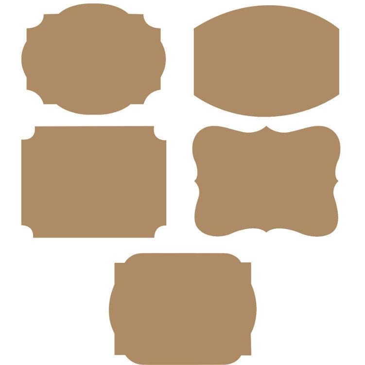 Kraft Labels (10ct)
