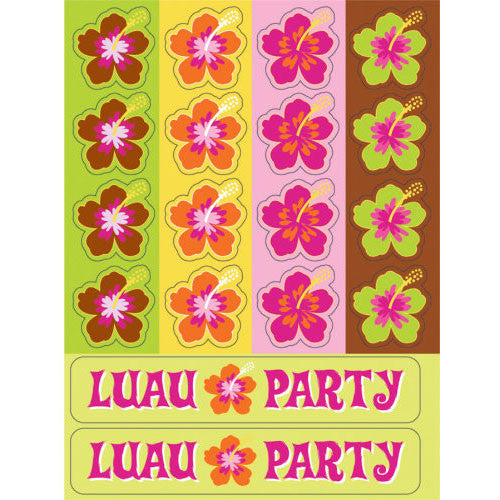 Aloha Birthday Value Stickers (4)