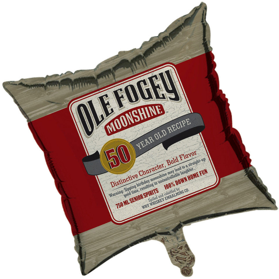 Ole Fogey 50th Birthday 18" Foil Balloon