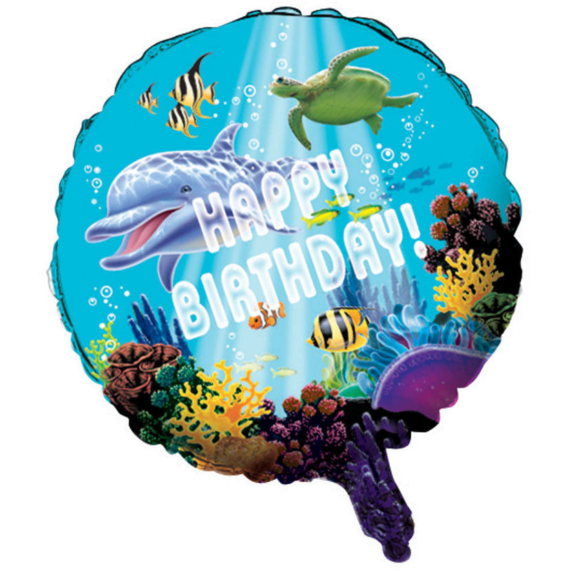 Ocean Party Metallic Balloon