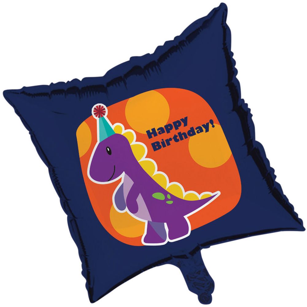 Little Dino Party 18" Foil Balloon