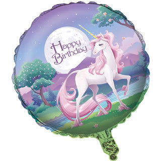 Unicorn Fantasy Metallic Balloon
