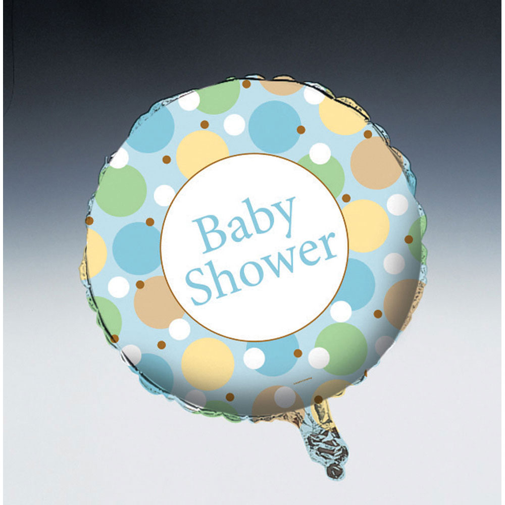 Tiny Toes - Blue Foil Balloon