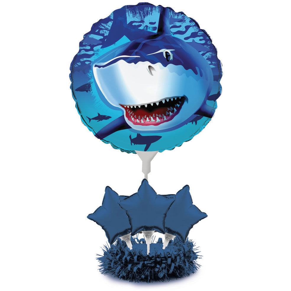 Shark Splash Air Filled Balloon Centerpiece Kit