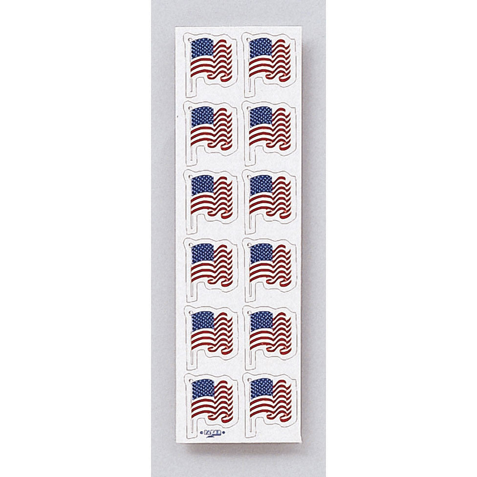 American Flag Stickers