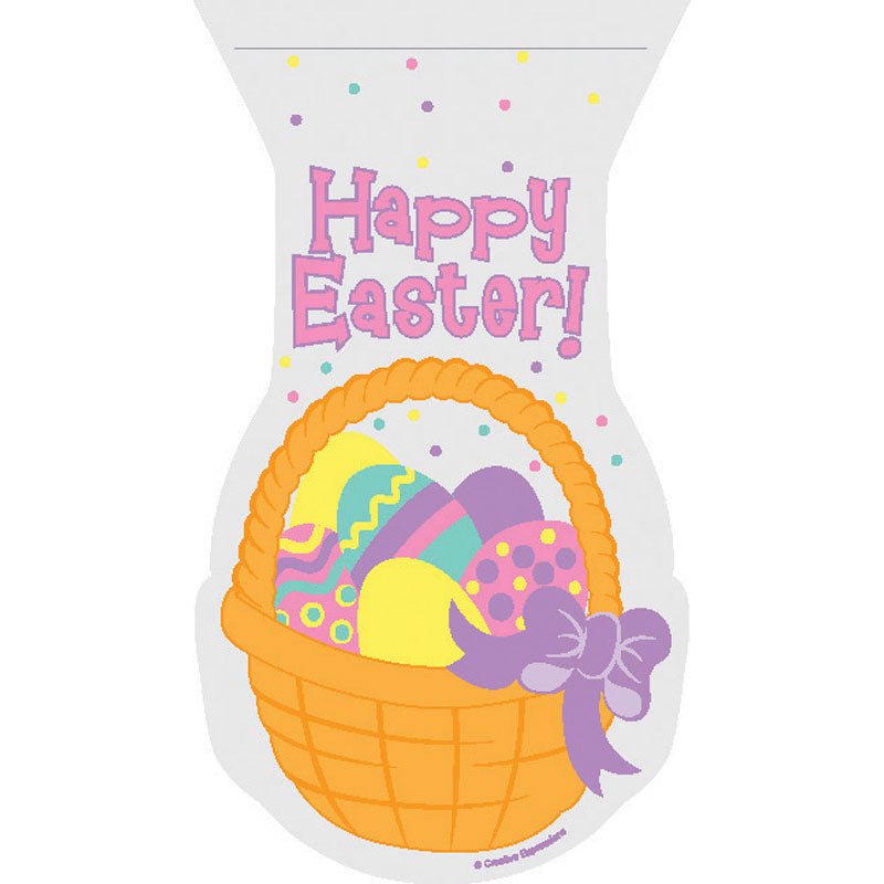 Easter Basket Shaped Cello Bags