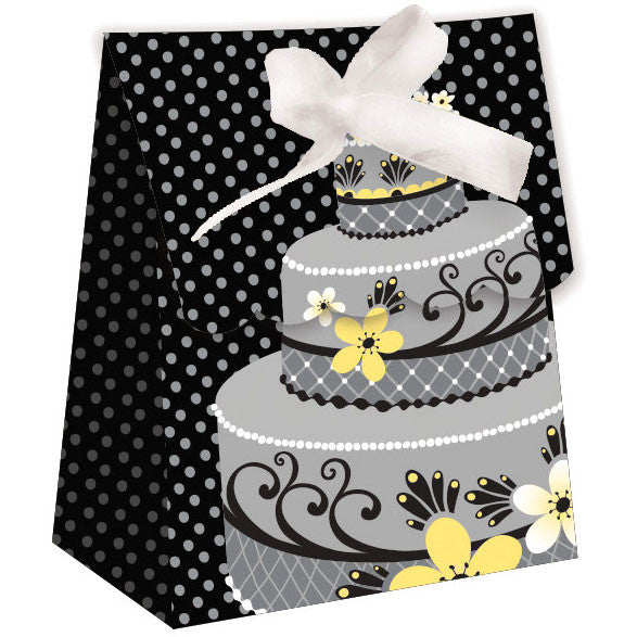 Chic Wedding Cake Favor Bags (12ct)