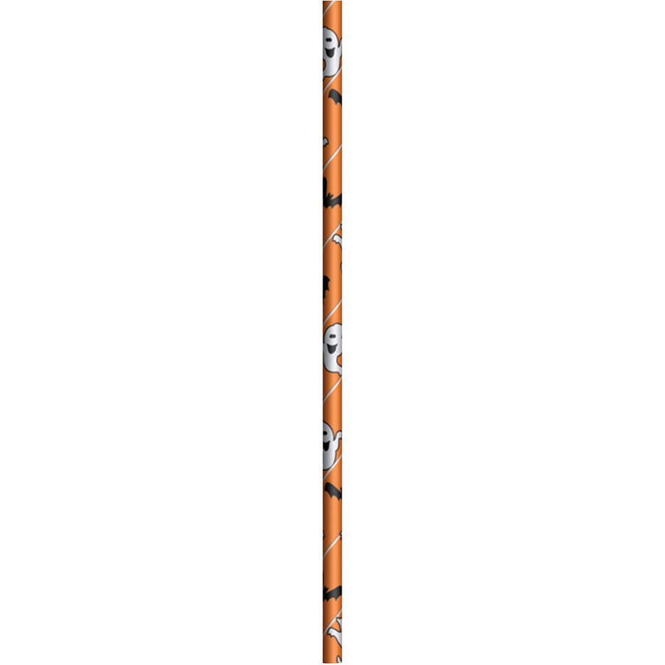 Ghost and Bat Paper Straws
