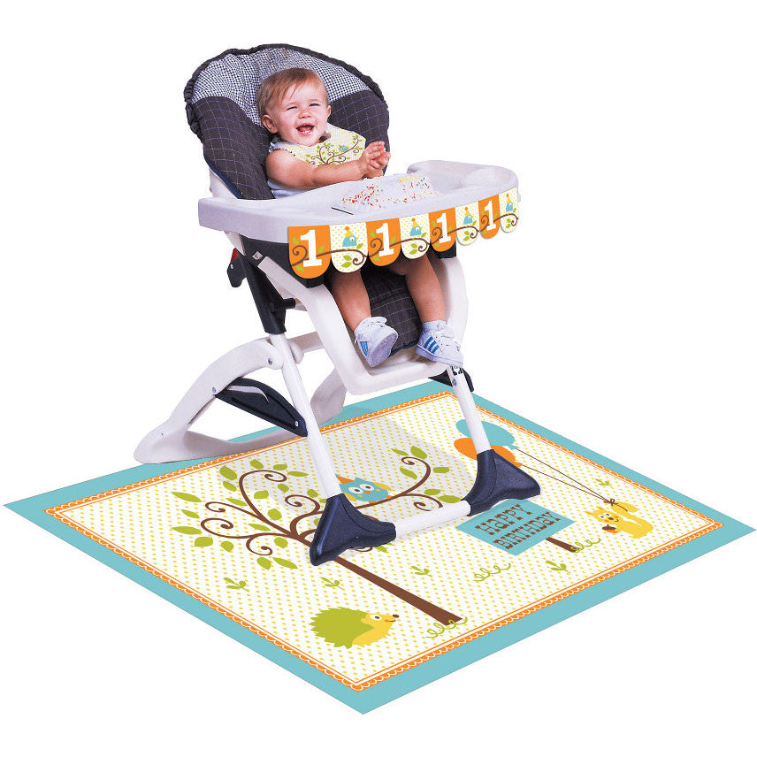 Happi Woodland Boy High Chair Decorating Kit