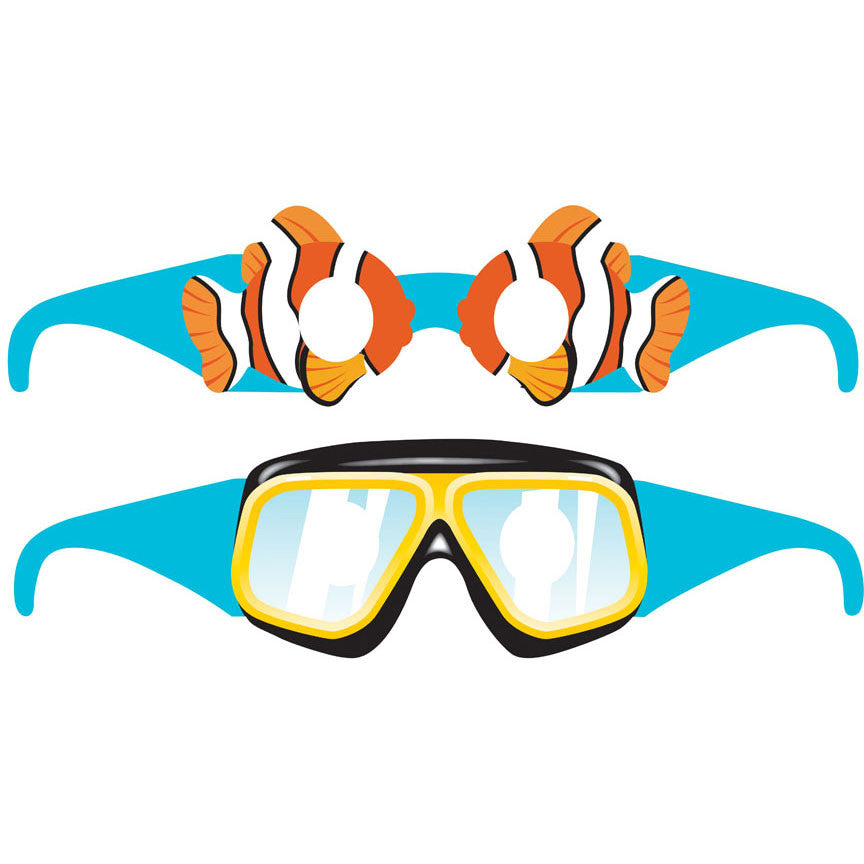 Ocean Party Wearable Glasses, Paper