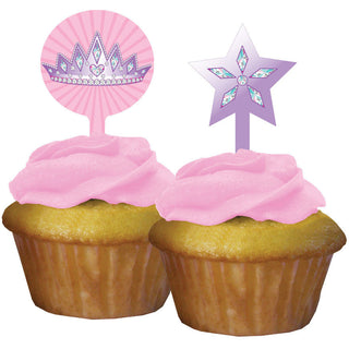 Princess Party Cupcake Picks (12ct)