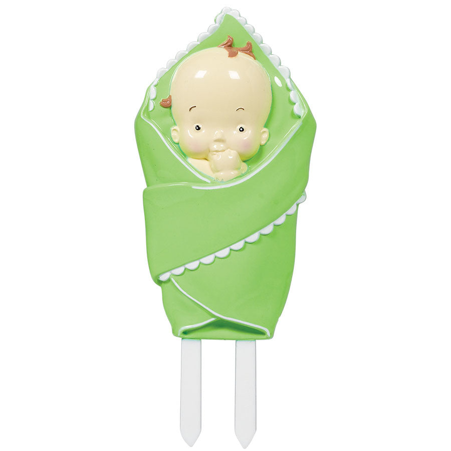 Neutral Baby Shower Baby Cake Topper