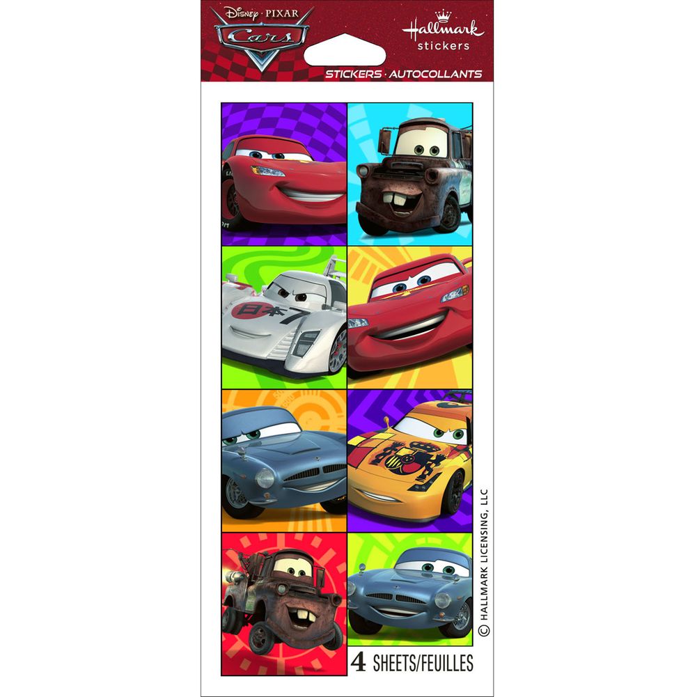 Hallmark Stickers Cars