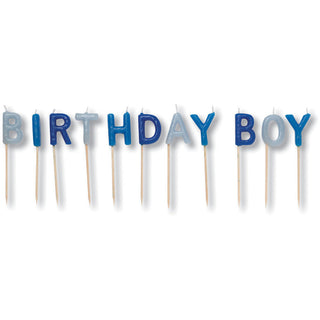 Birthday Boy Candle Pick Set