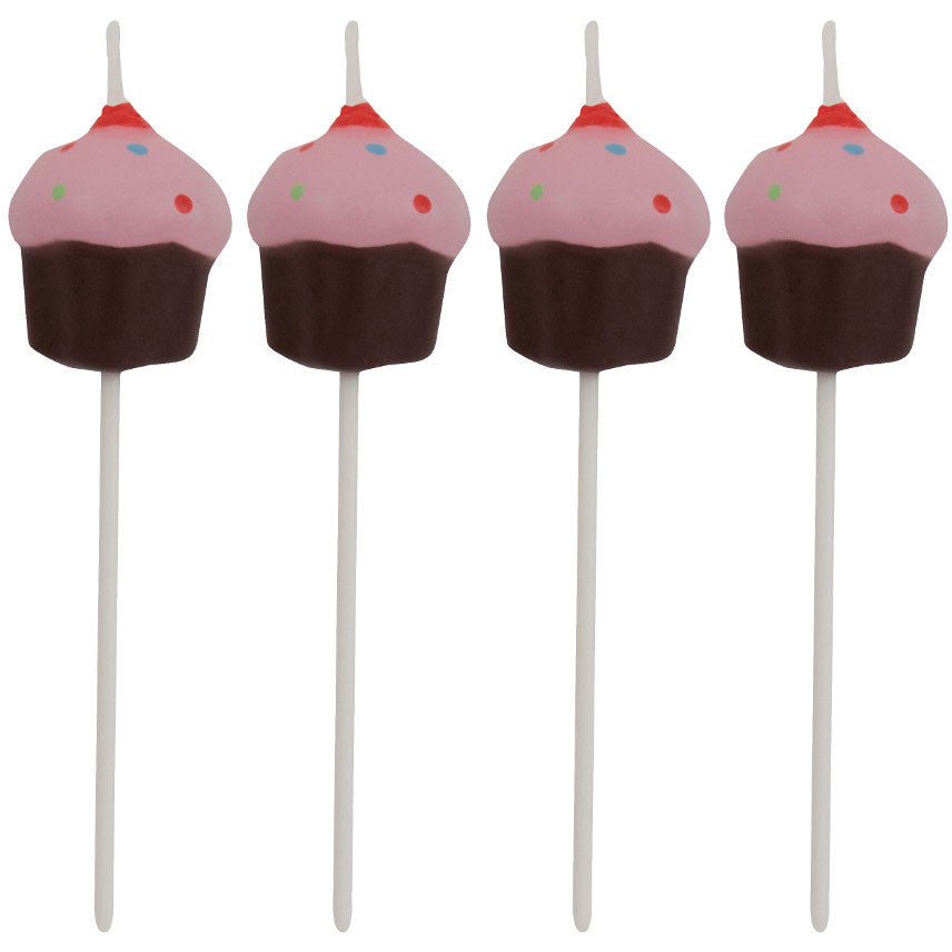 Cupcake Pick Candles (4ct)