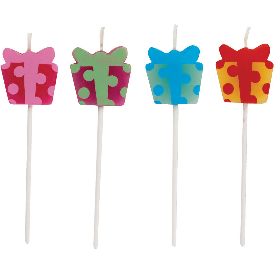 Presents Pick Candles (4ct)