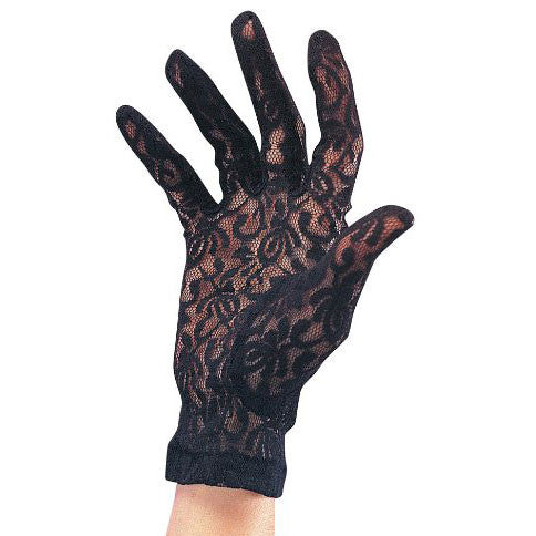 Lace Gloves-Black
