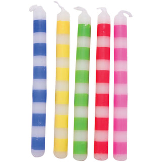 Striped Stick Candles (20ct)