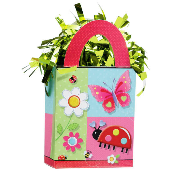 Garden Girl Mini Tote Balloon Weight