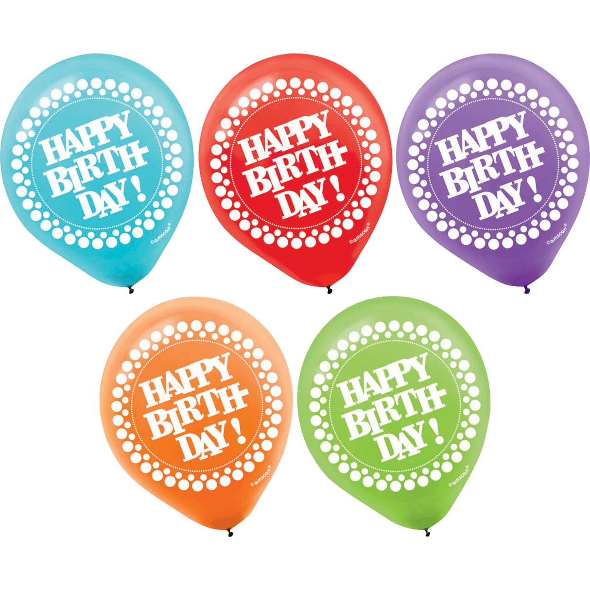 Party On 12" Latex Balloons