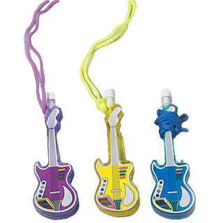 Guitar Bubble Necklaces