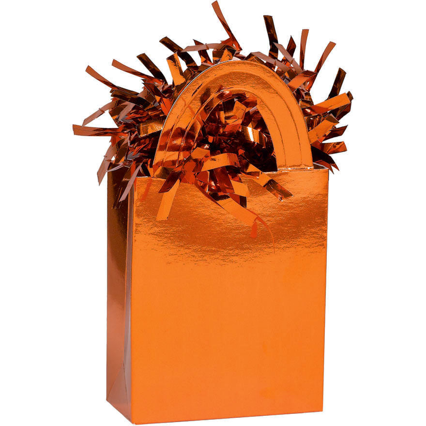 Mini Tote Balloon Weight- Orange Peel