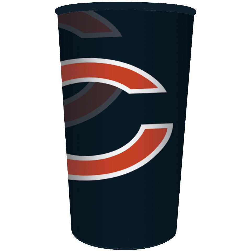 Chicago Bears 22oz Plastic Favor Cup