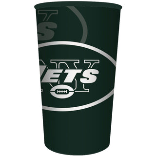 New York Jets 22oz Plastic Favor Cup