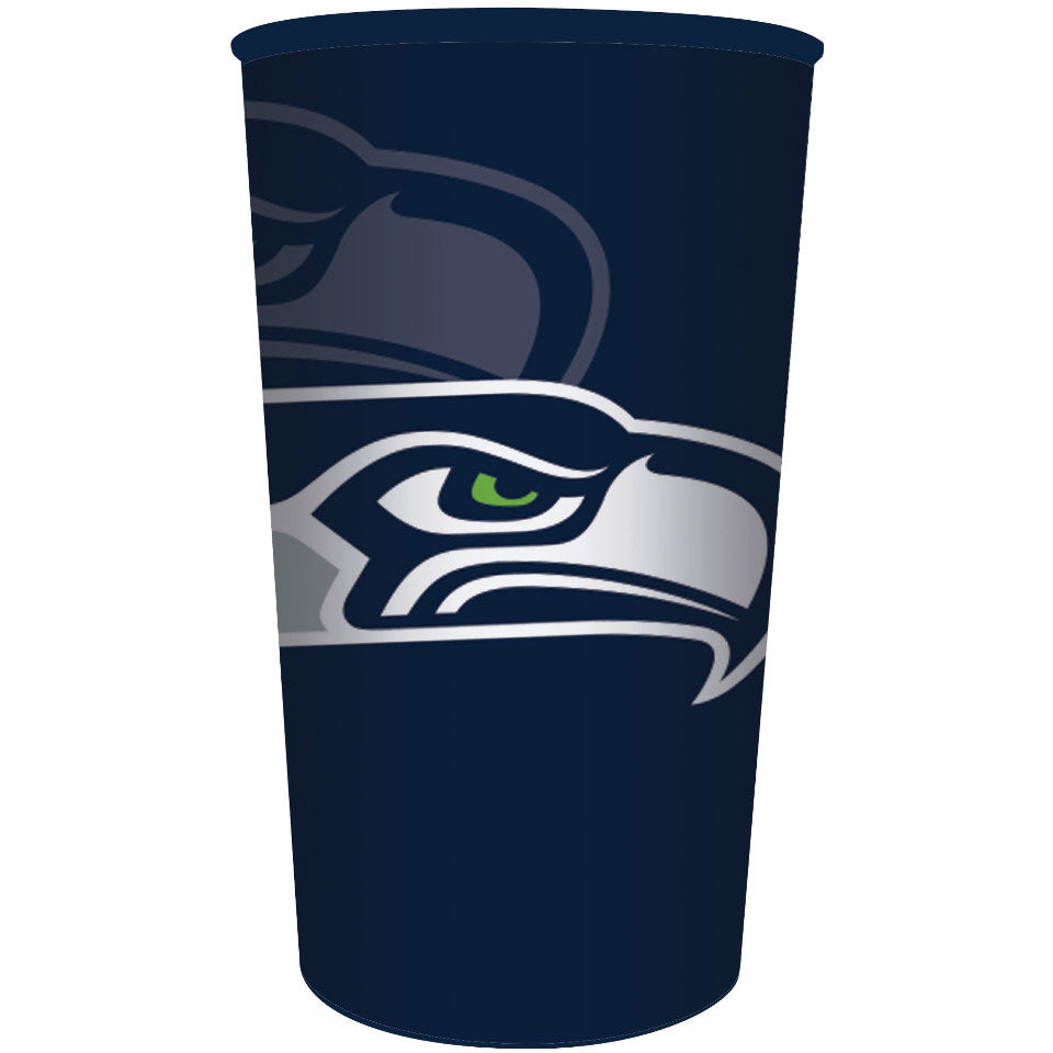 Seattle Seahawks 22oz Plastic Favor Cup